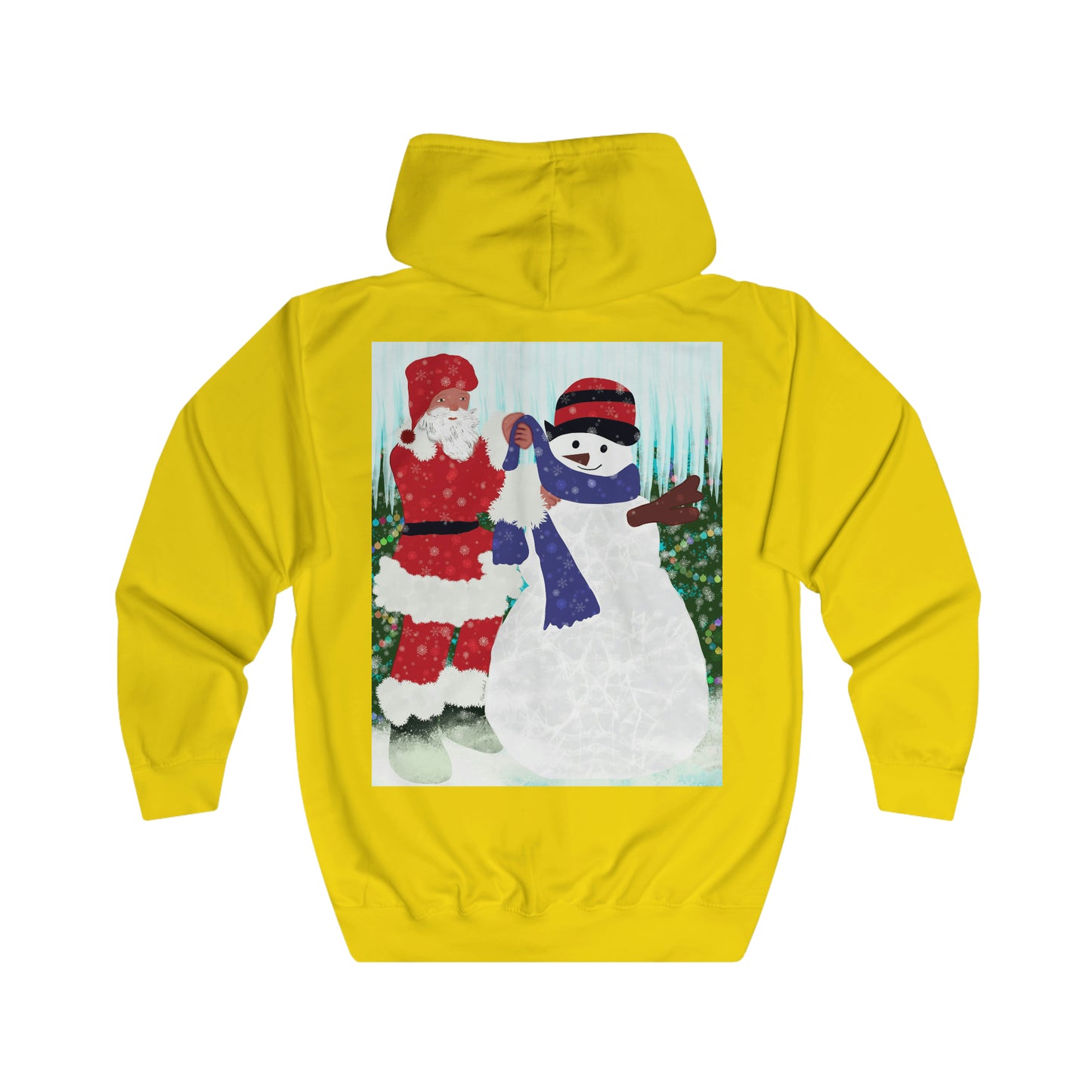 Christmas snowman Unisex Full Zip Hoodie