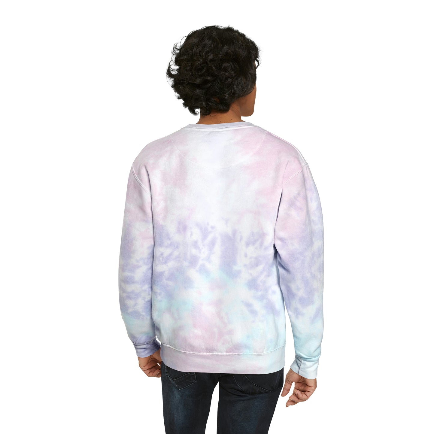 Customize Text or Design Unisex Tie-Dye Sweatshirt