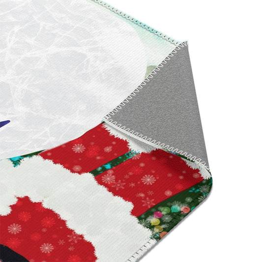 Christmas Snowman Area Rugs