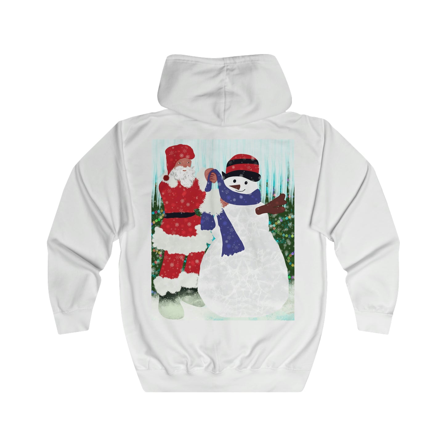 Christmas snowman Unisex Full Zip Hoodie