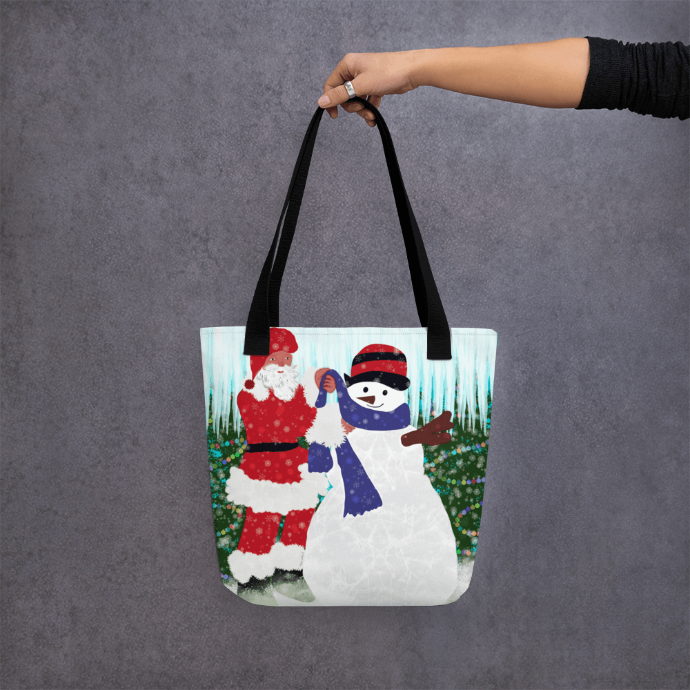 Tote bag Christmas snowman - Mina's Planet