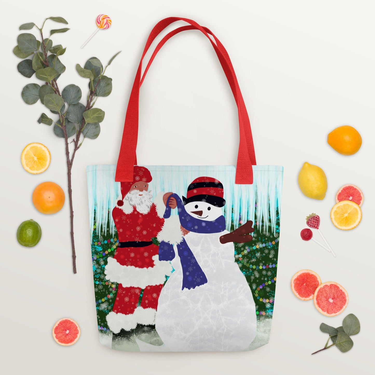 Tote bag Christmas snowman - Mina's Planet