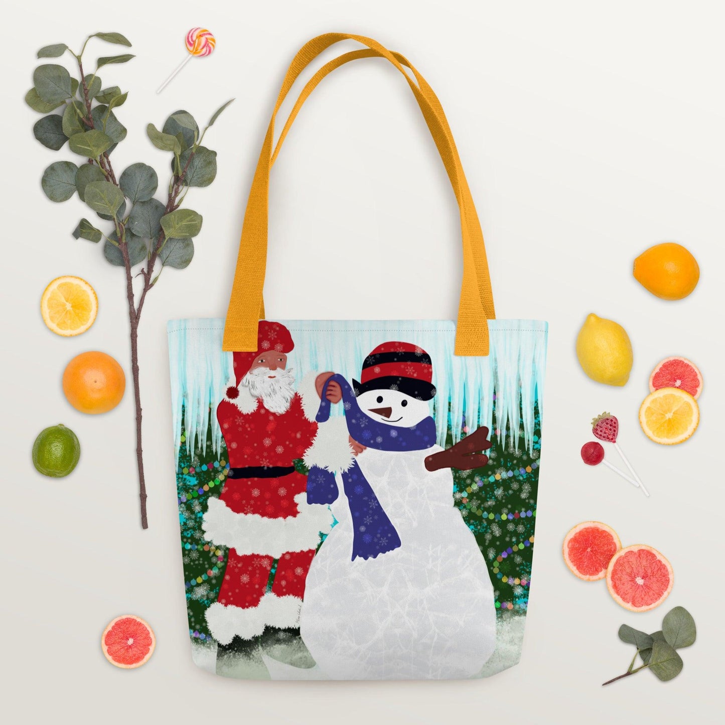 Tote bag Christmas snowman - Mina's Planet