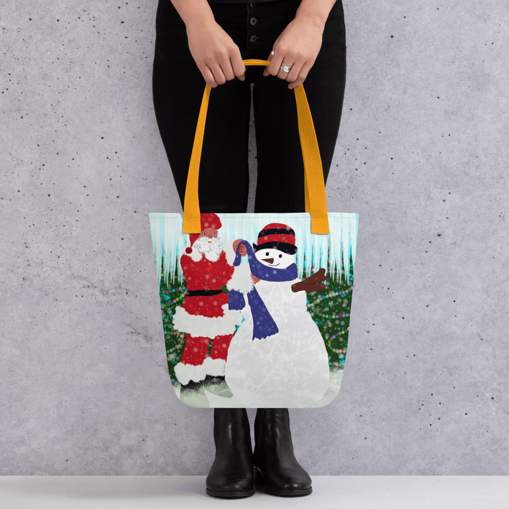 Tote bag Christmas snowman - Mina's Planet