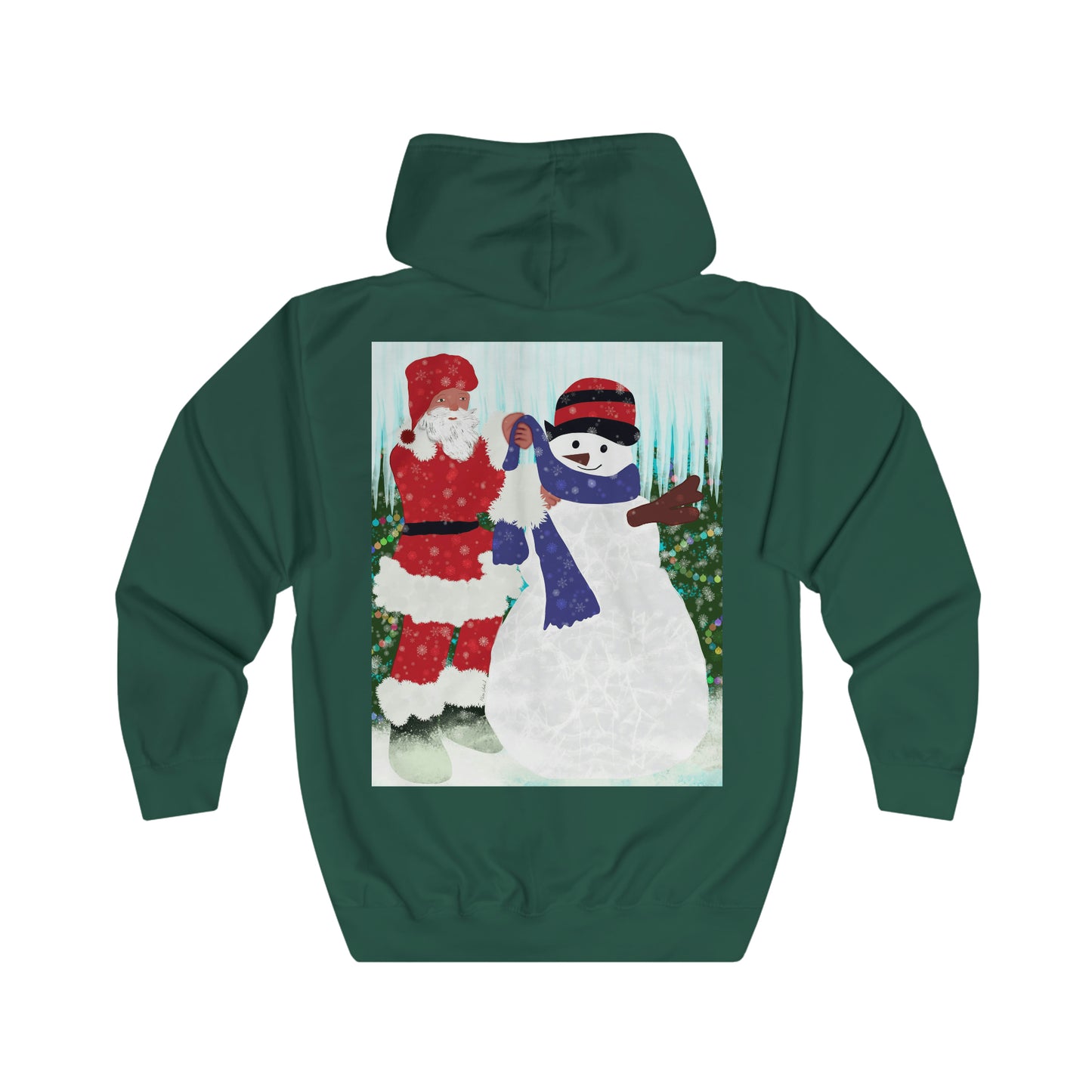 Christmas snowman Unisex Full Zip Hoodie