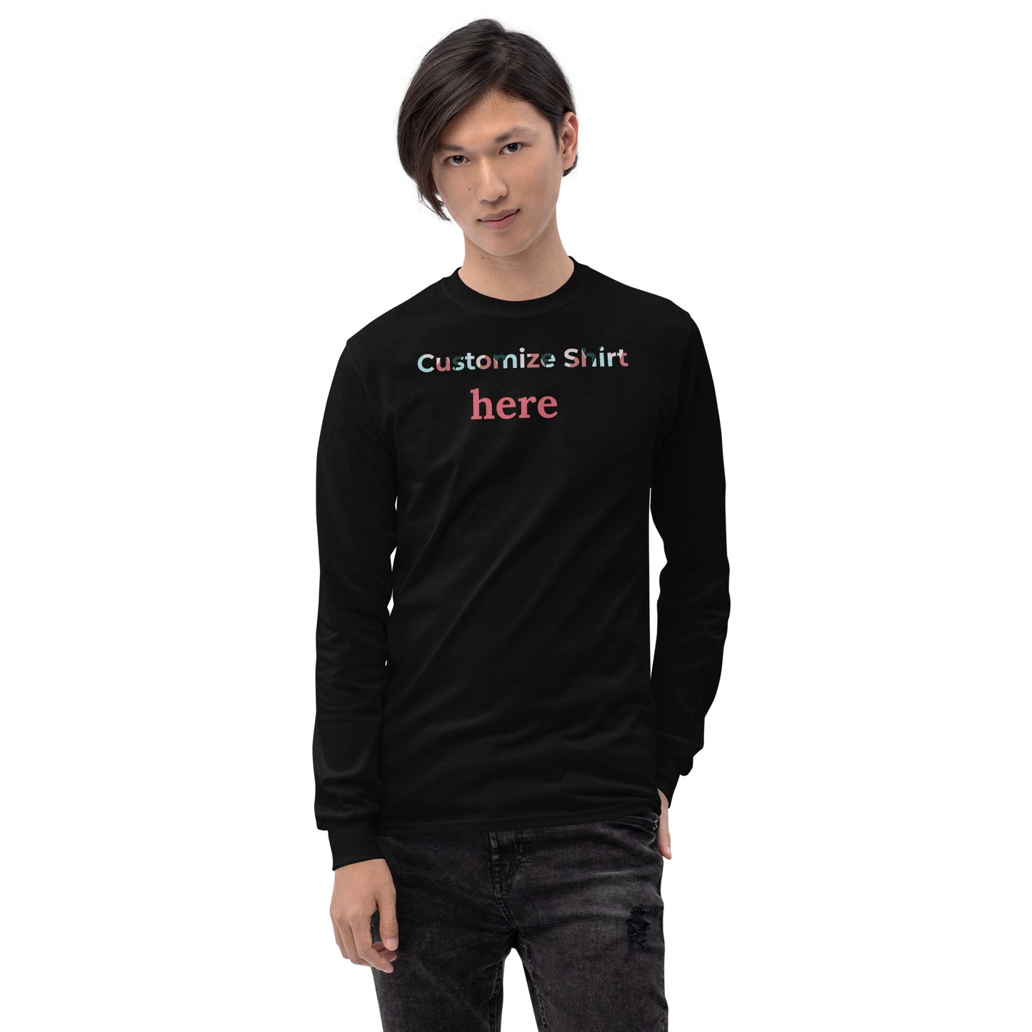 customize design unisex  Long Sleeve Shirt