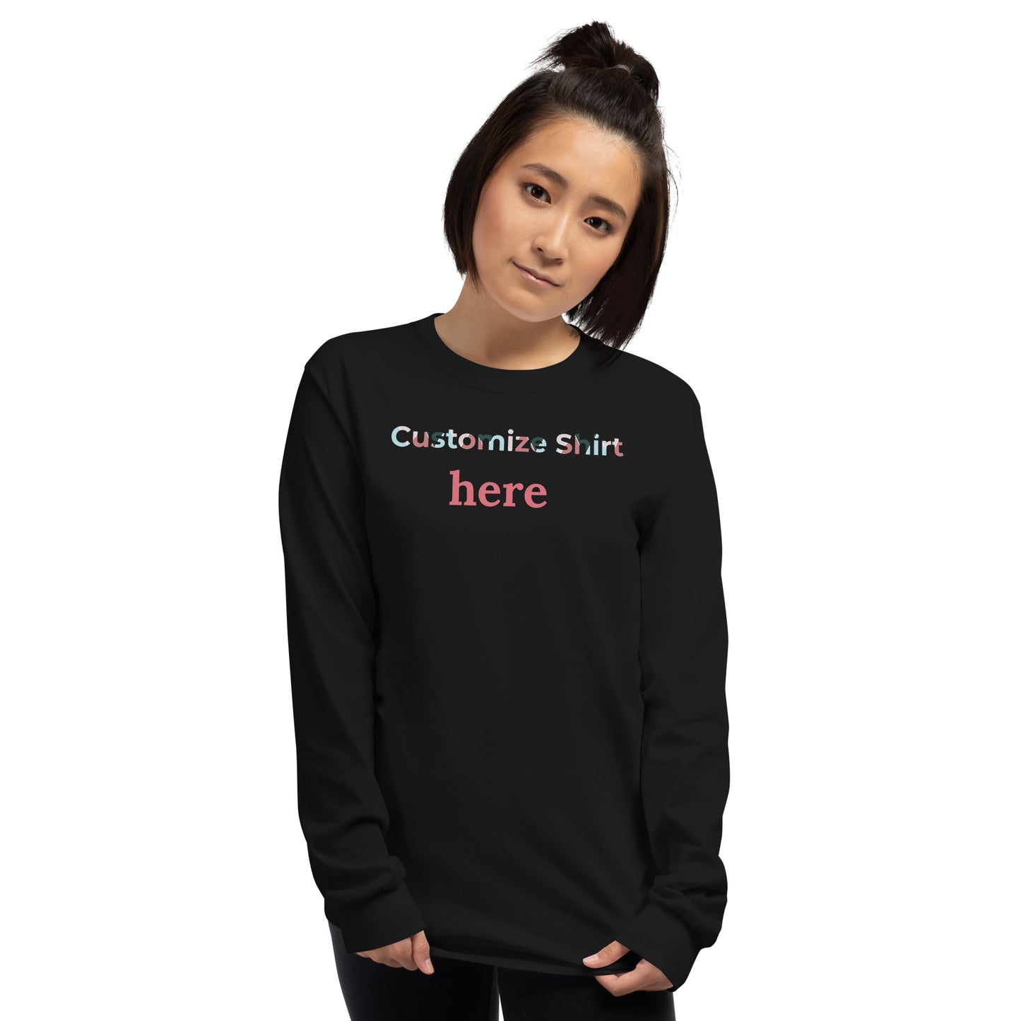 customize design unisex  Long Sleeve Shirt