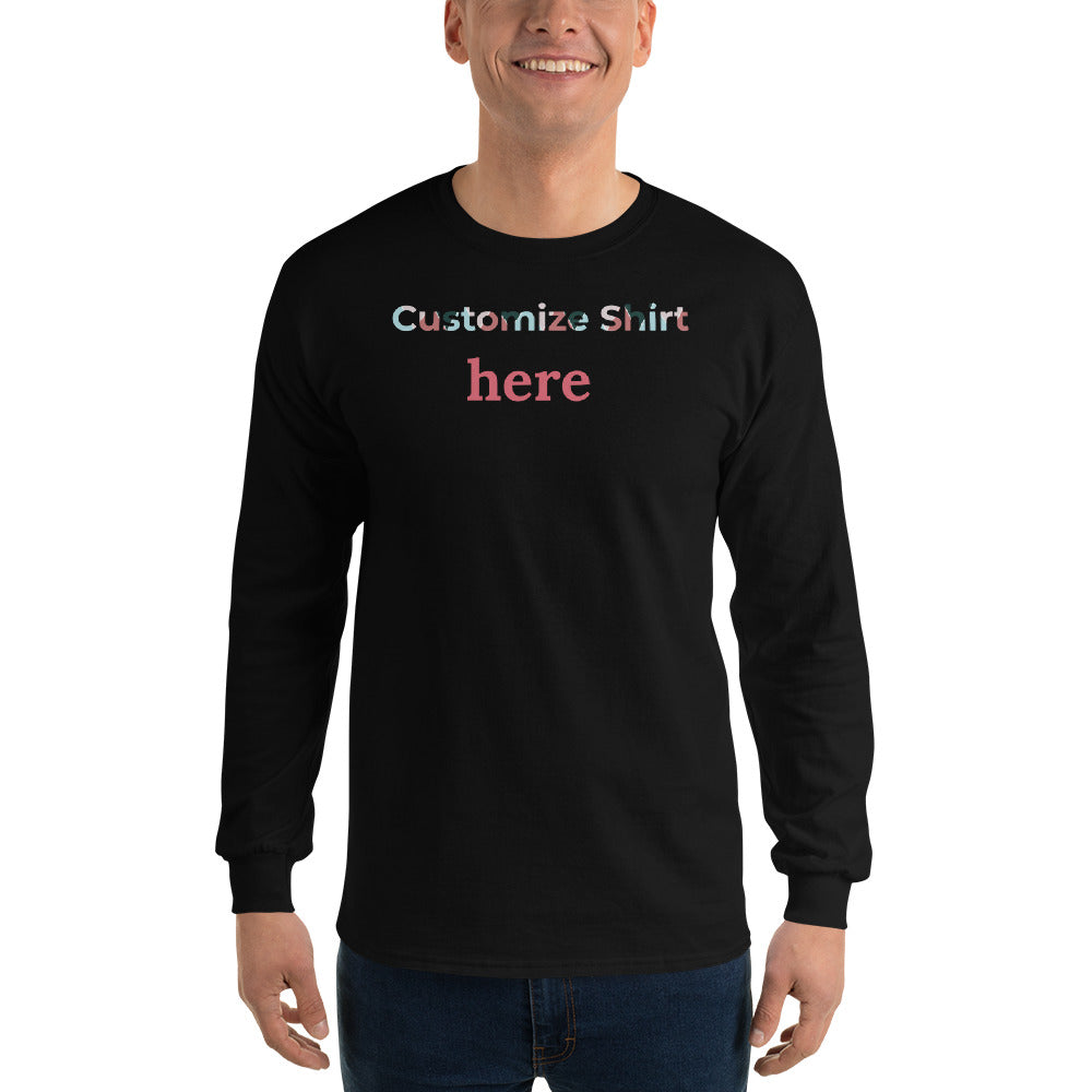 customize design unisex  Long Sleeve Shirt