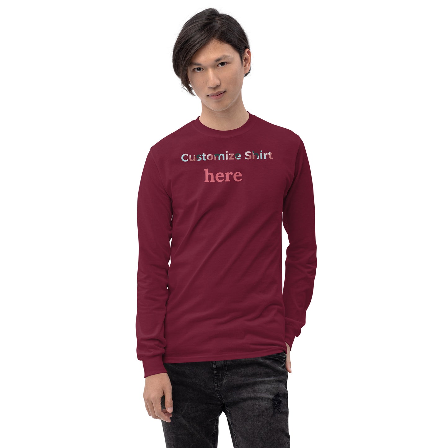 customize design unisex  Long Sleeve Shirt