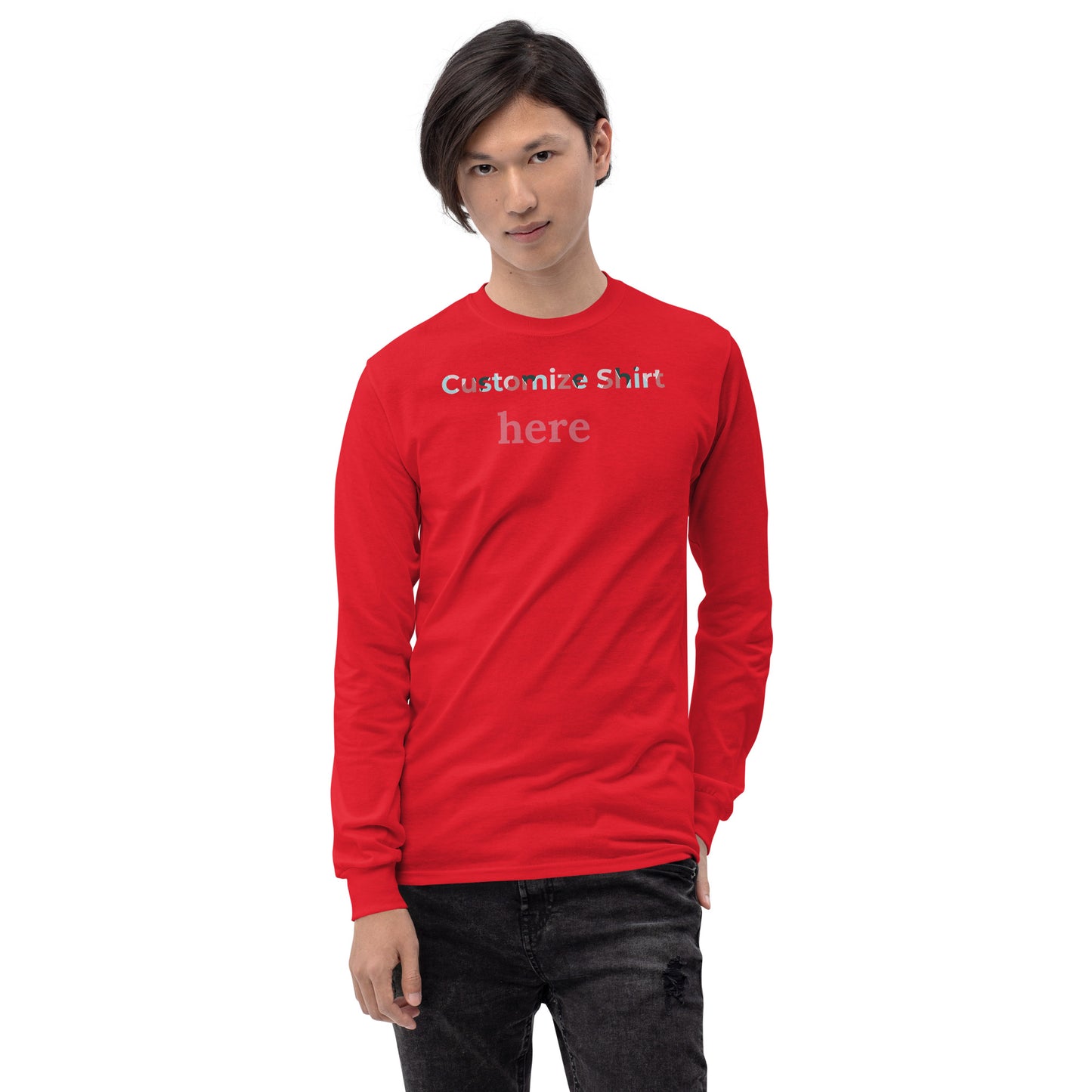 customize design unisex  Long Sleeve Shirt