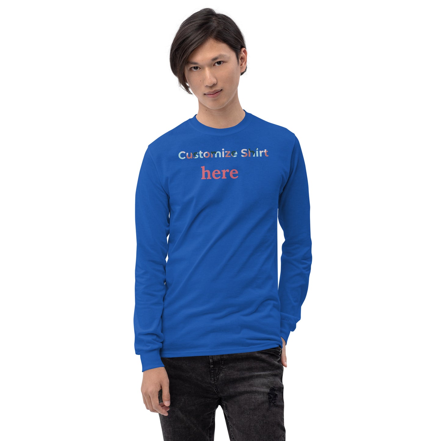 customize design unisex  Long Sleeve Shirt