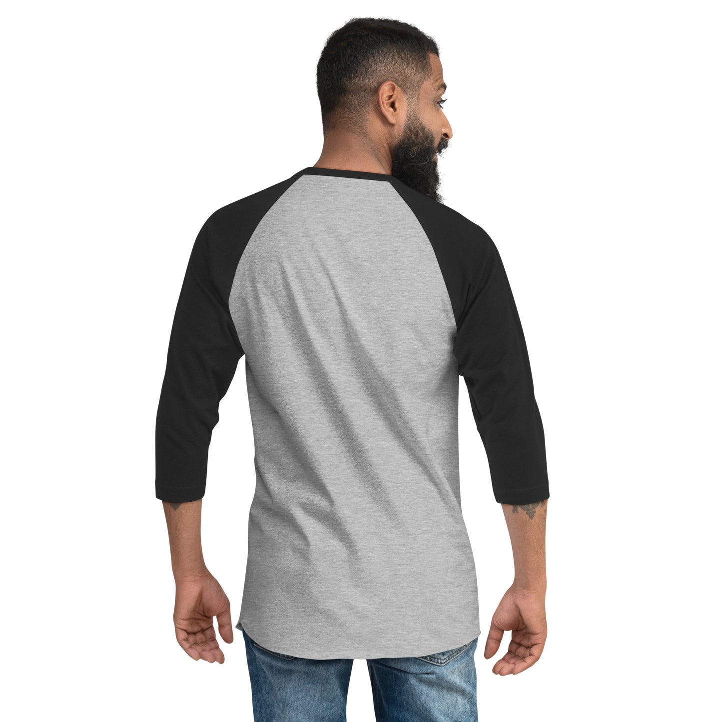 Customize Design Unisex 3/4 sleeve raglan shirt