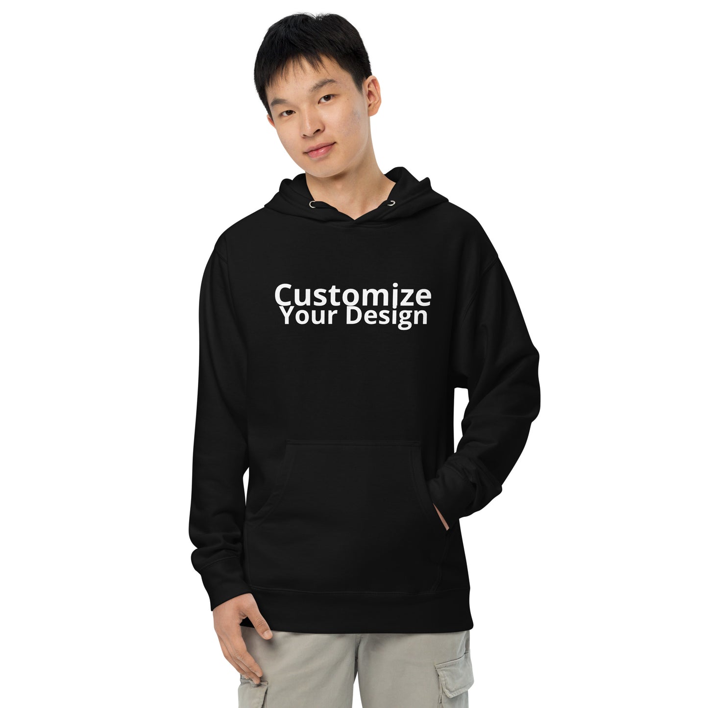 Customize Your Design Unisex midweight hoodie