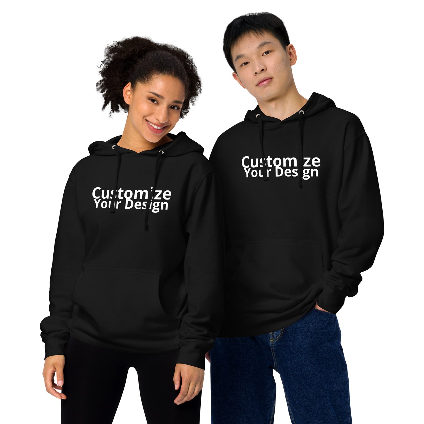 Customize Your Design Unisex midweight hoodie