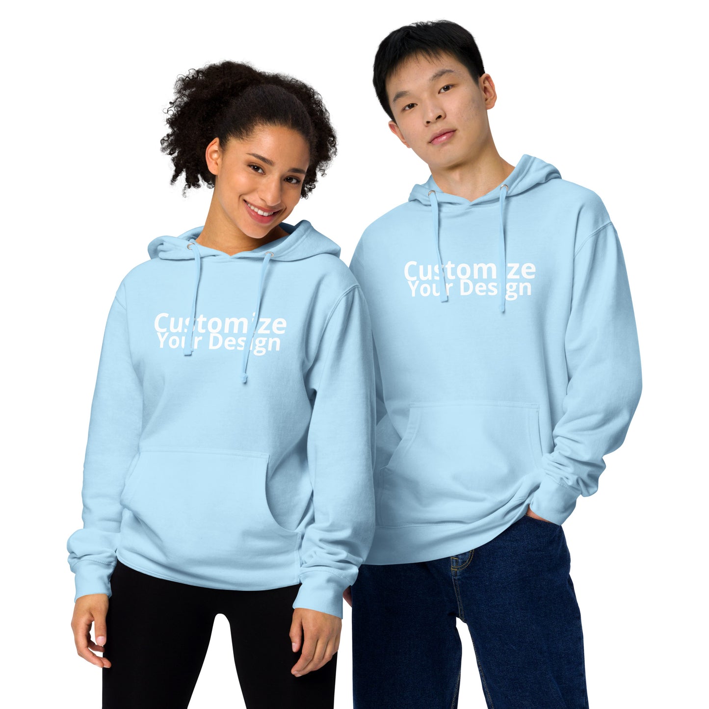 Customize Your Design Unisex midweight hoodie