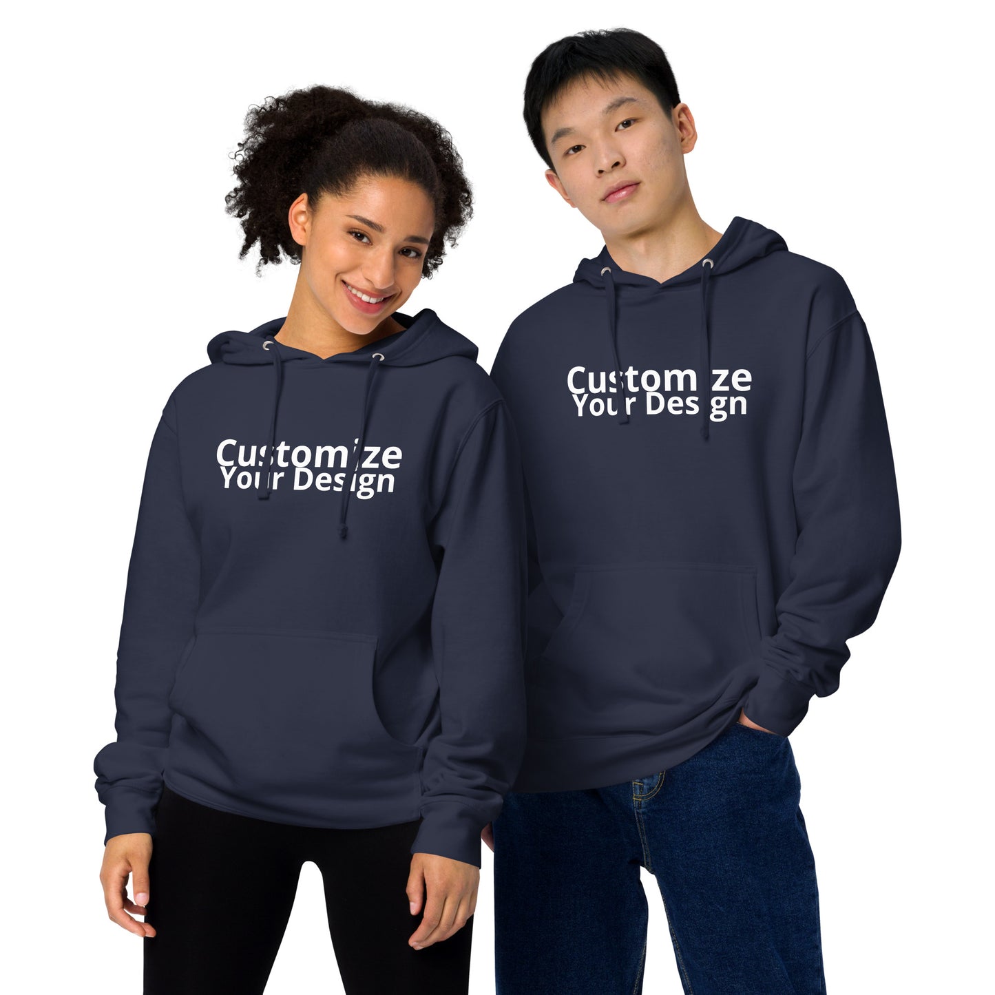 Customize Your Design Unisex midweight hoodie