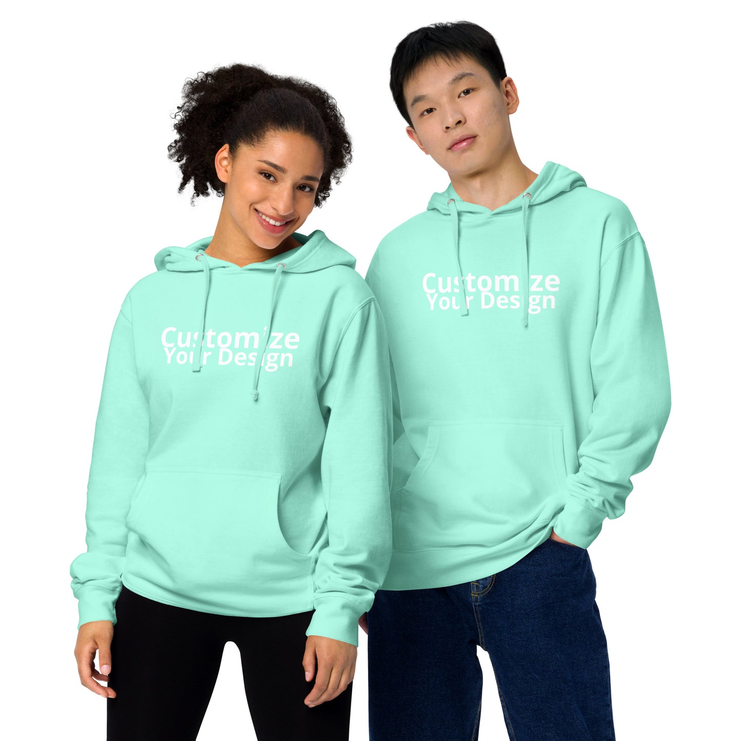 Customize Your Design Unisex midweight hoodie