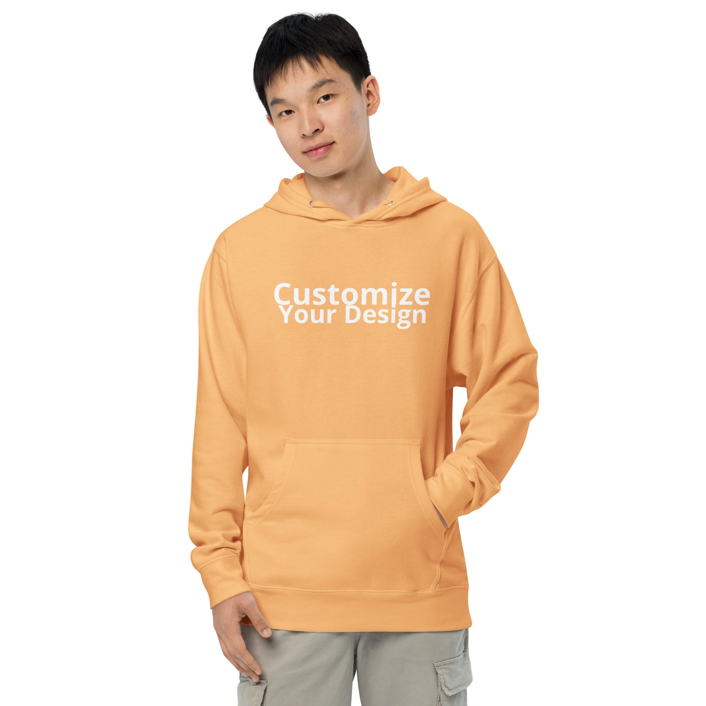 Customize Your Design Unisex midweight hoodie