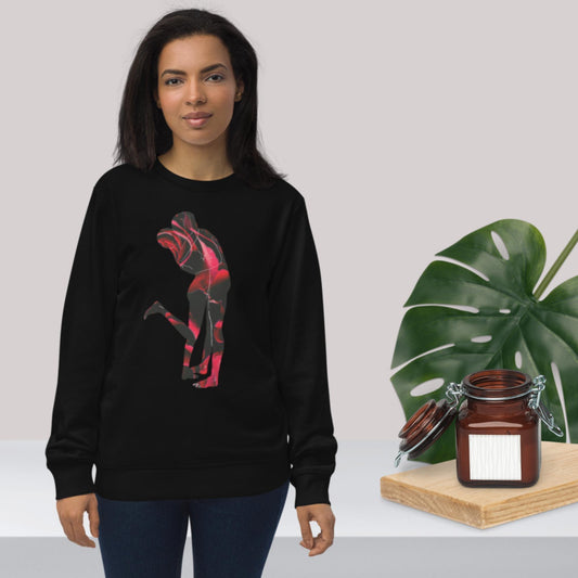 Valentines day special love Unisex organic sweatshirt - Mina's Planet