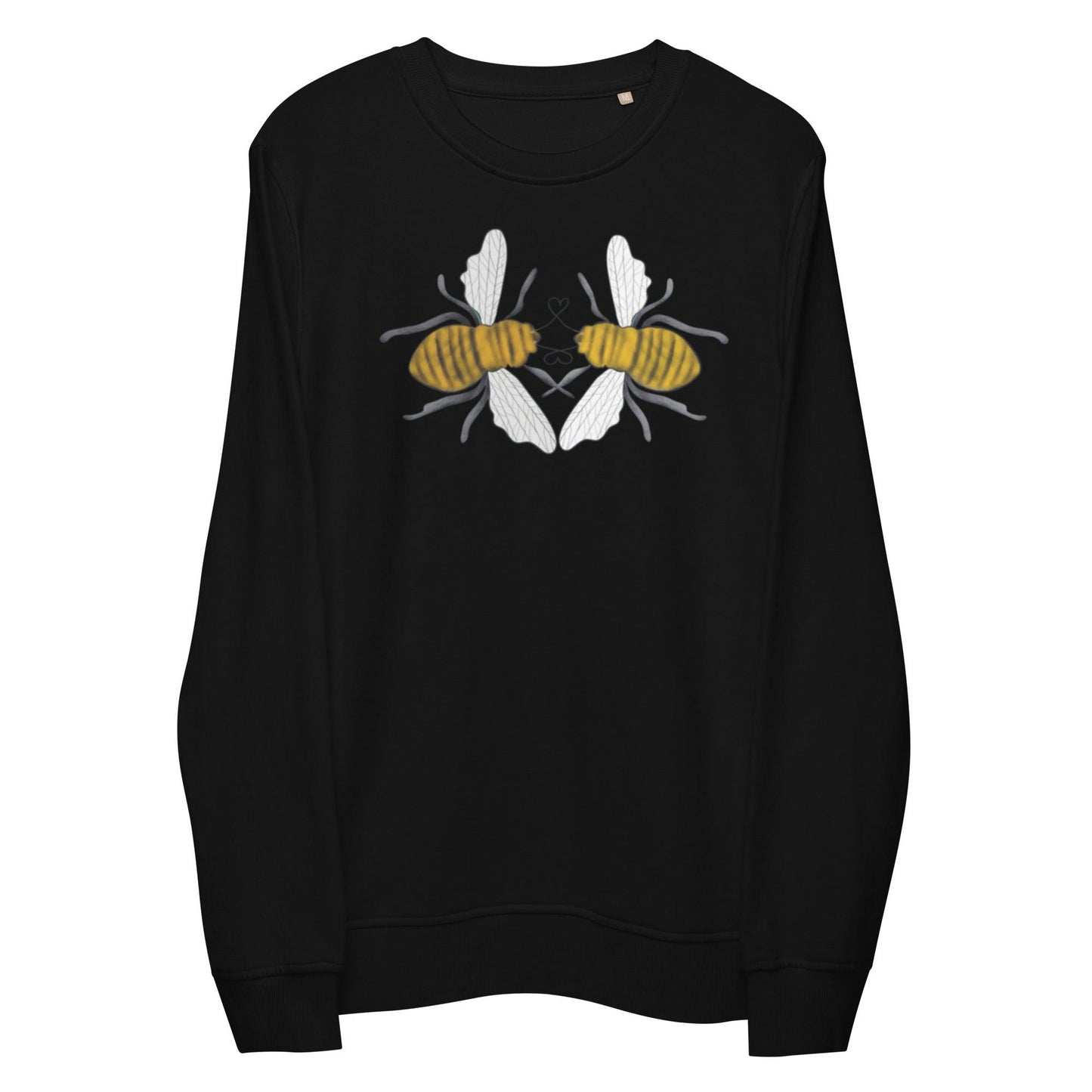 Bees Love valentines day Unisex organic sweatshirt - Mina's Planet