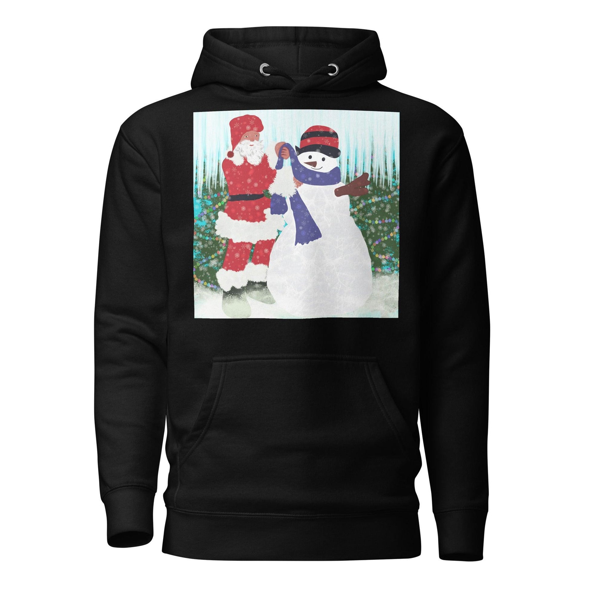 Christmas Snowman Man women Hoodie - Mina's Planet