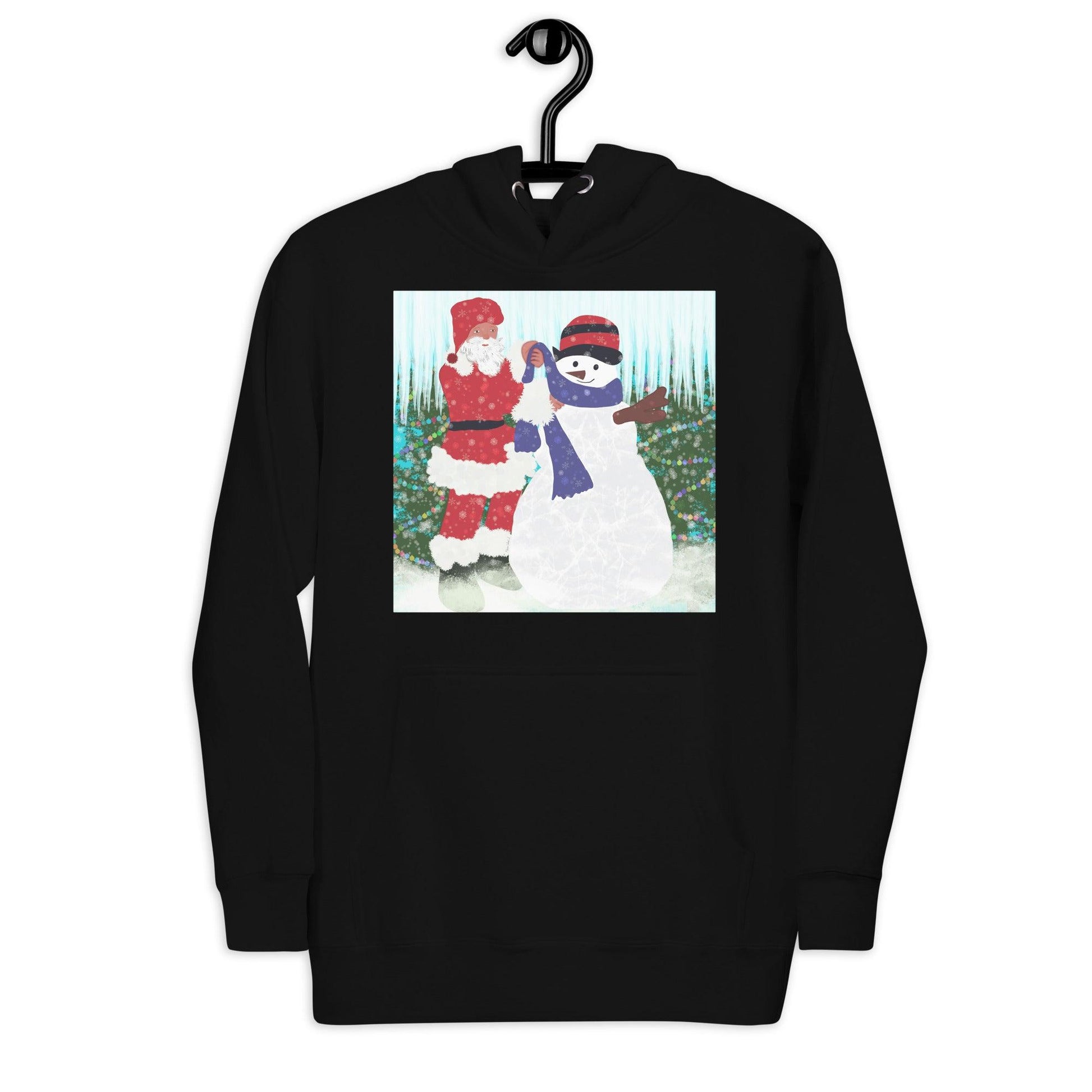 Christmas Snowman Man women Hoodie - Mina's Planet