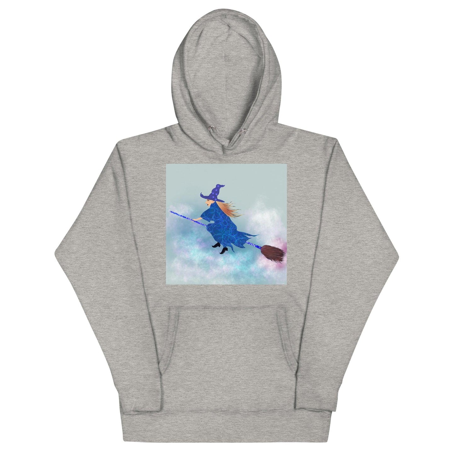 Unisex Hoodie Witch in clouds - Mina's Planet