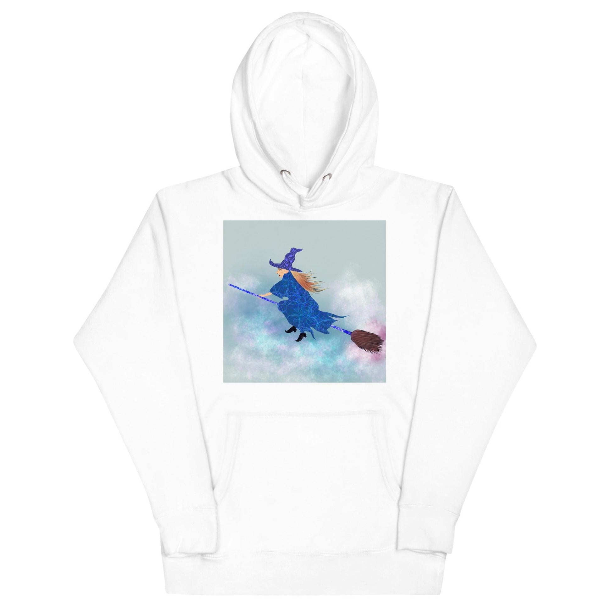 Unisex Hoodie Witch in clouds - Mina's Planet