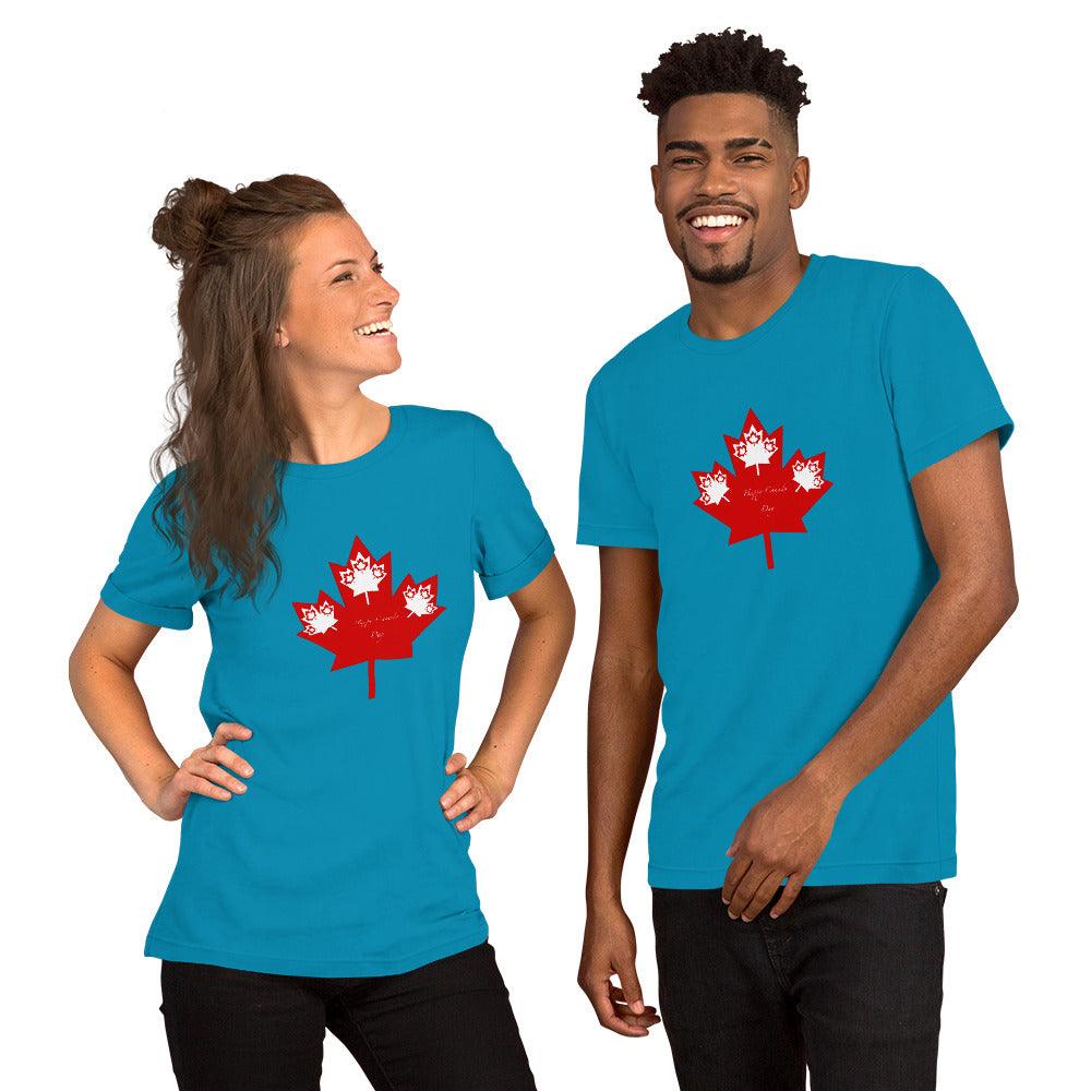 Unisex t-shirt For Canada Day Front Side - Mina's Planet