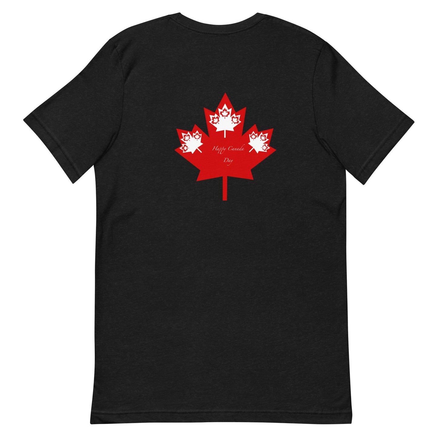 Unisex t-shirt Canada Day Back Side - Mina's Planet