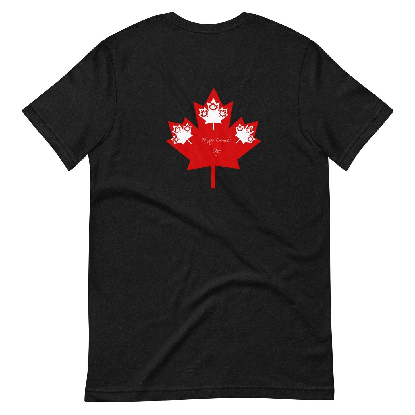 Unisex t-shirt Canada Day Back Side - Mina's Planet