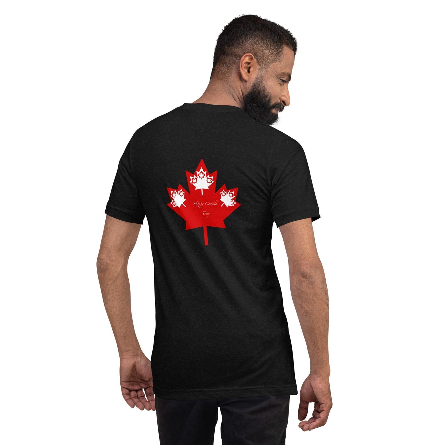 Unisex t-shirt Canada Day Back Side - Mina's Planet