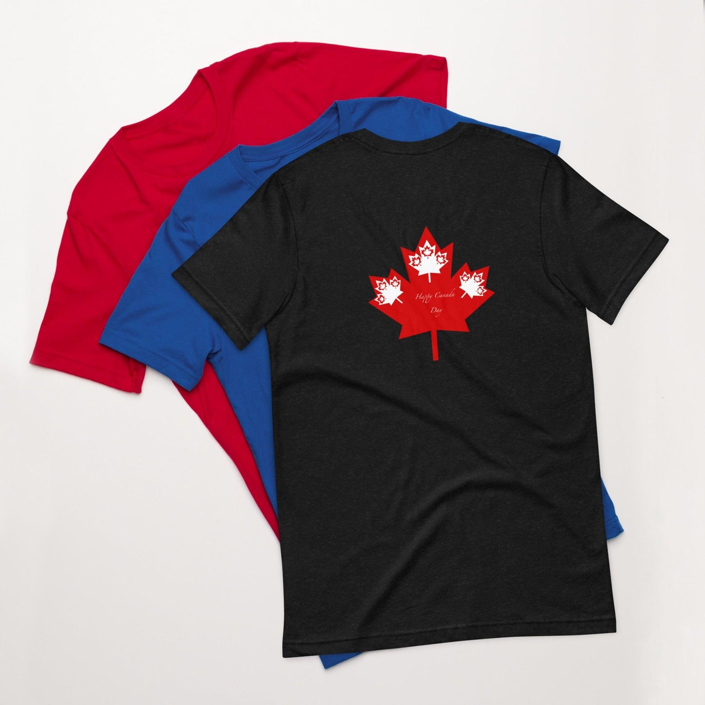 Unisex t-shirt Canada Day Back Side - Mina's Planet