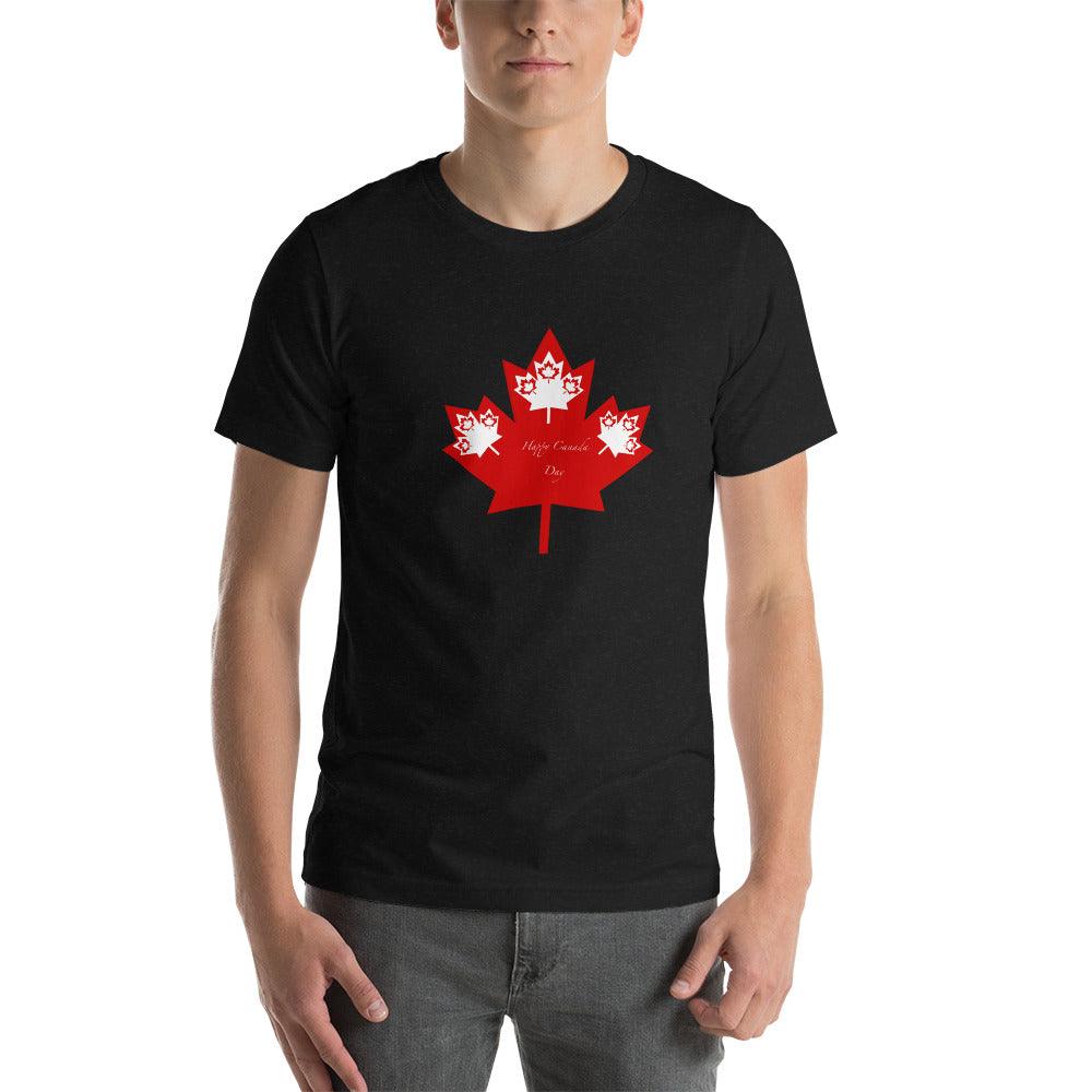 Unisex t-shirt For Canada Day Front Side - Mina's Planet