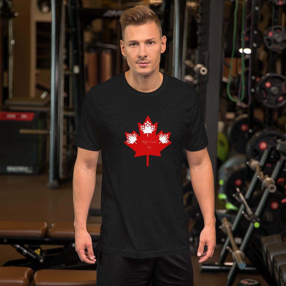 Unisex t-shirt For Canada Day Front Side - Mina's Planet