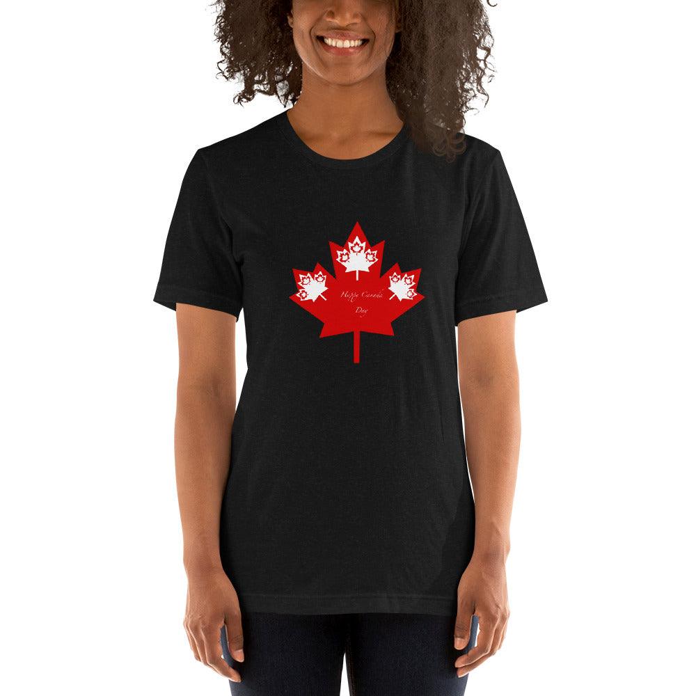 Unisex t-shirt For Canada Day Front Side - Mina's Planet