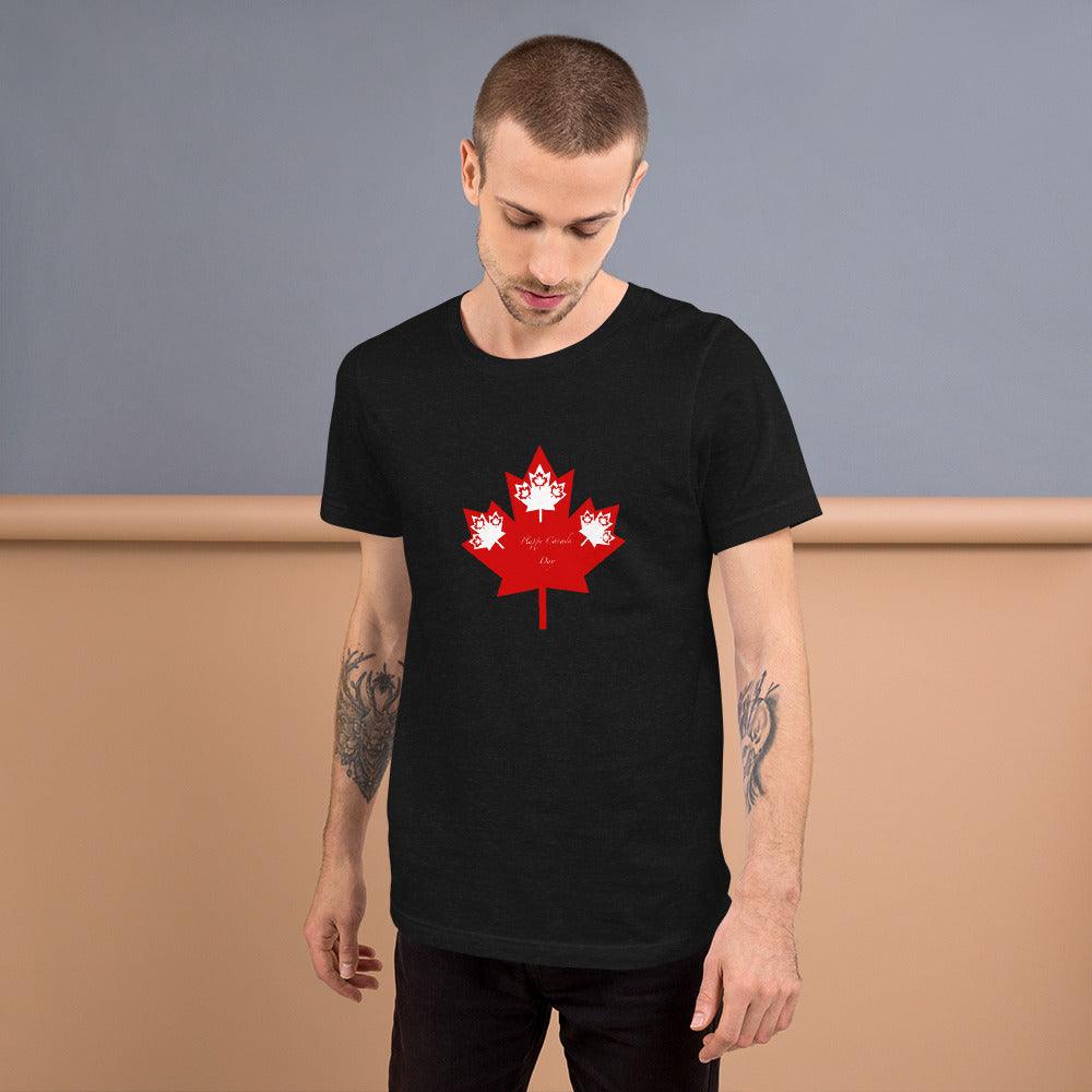 Unisex t-shirt For Canada Day Front Side - Mina's Planet