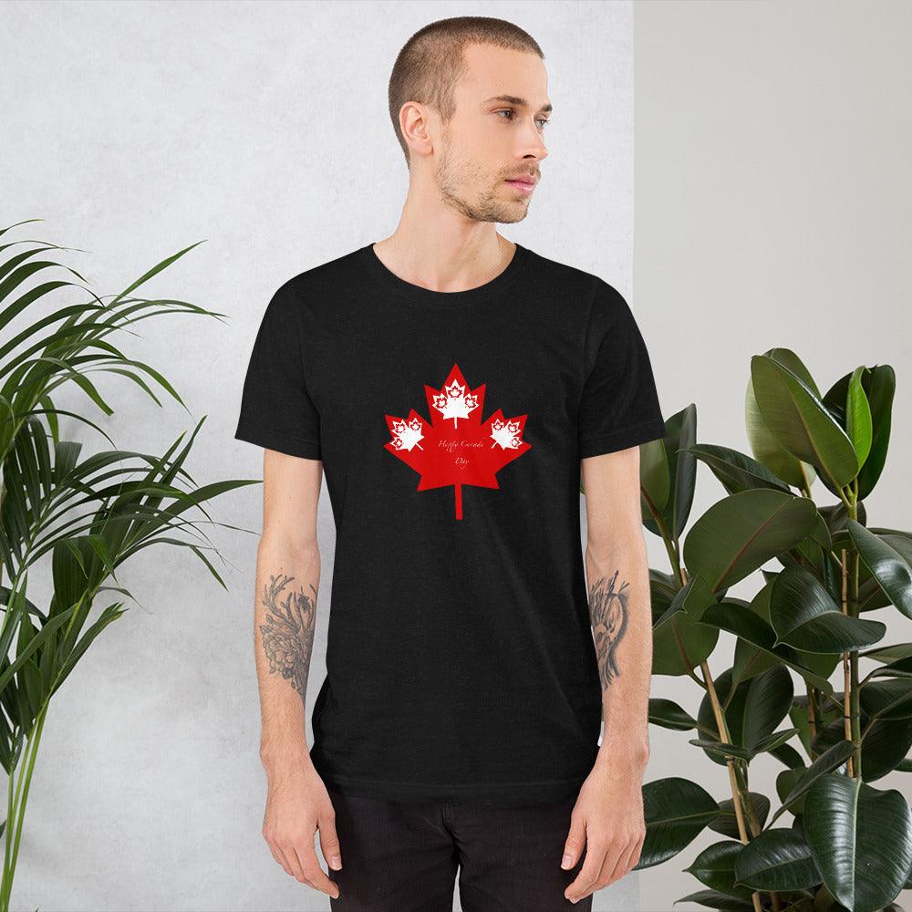 Unisex t-shirt For Canada Day Front Side - Mina's Planet