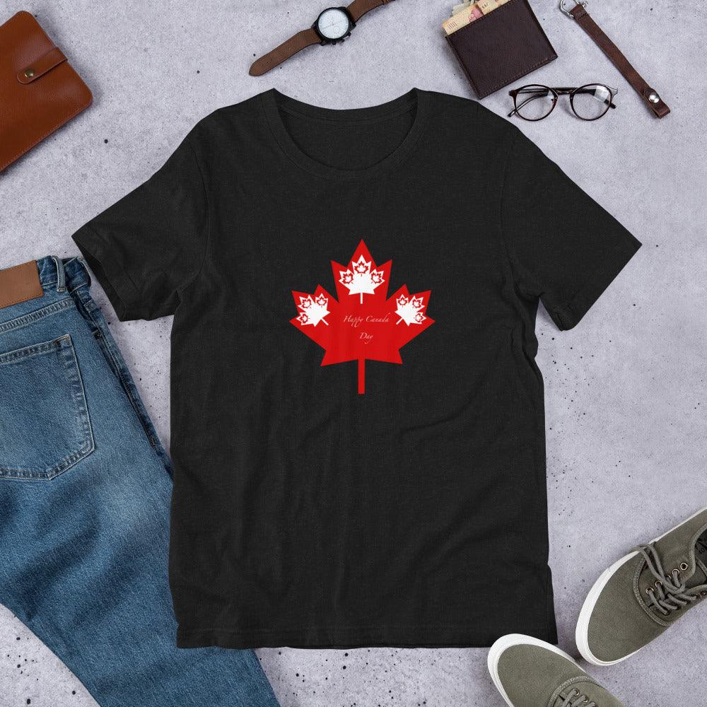 Unisex t-shirt For Canada Day Front Side - Mina's Planet