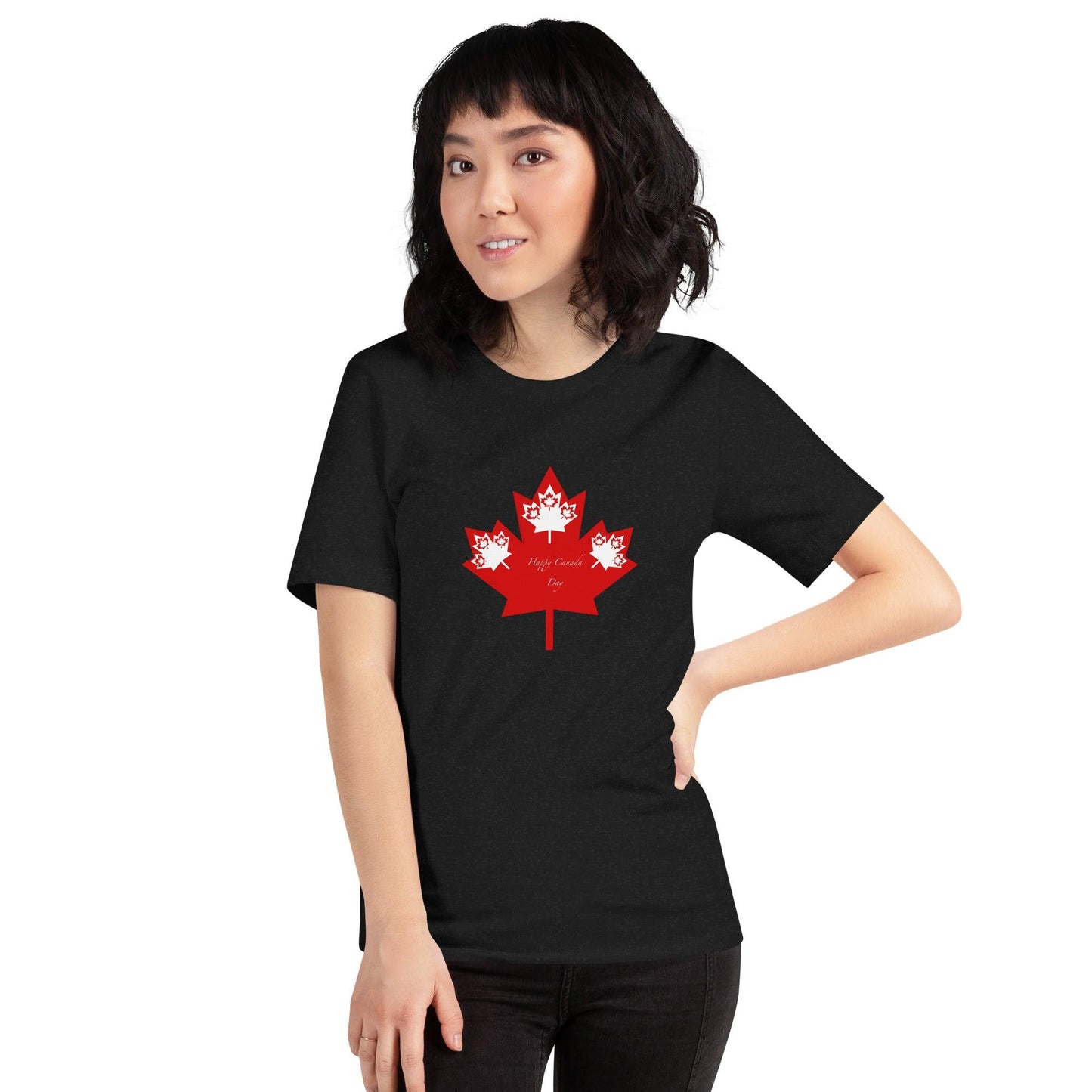 Unisex t-shirt For Canada Day Front Side - Mina's Planet