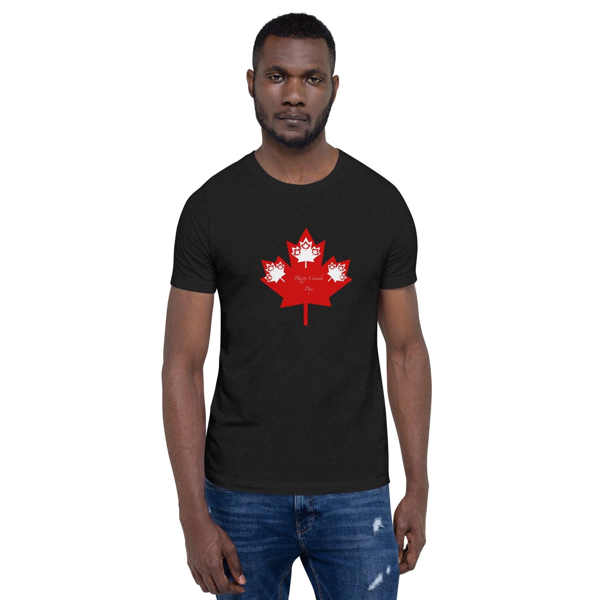 Unisex t-shirt For Canada Day Front Side - Mina's Planet