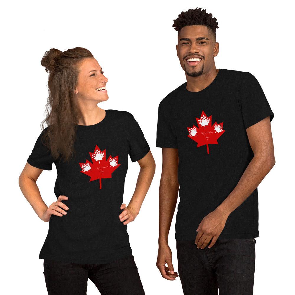 Unisex t-shirt For Canada Day Front Side - Mina's Planet