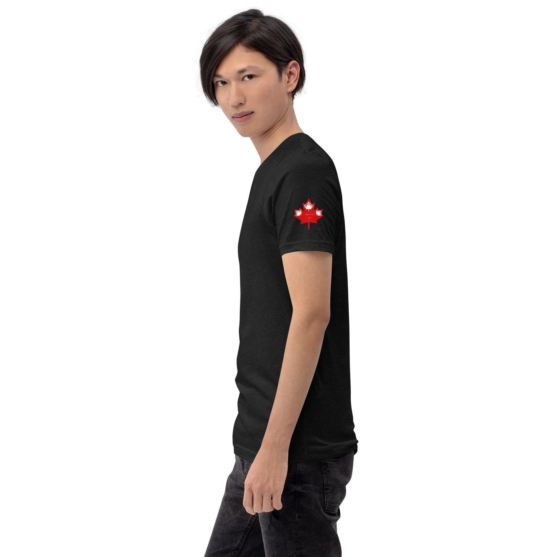 Unisex t-shirt Canada Day Left Arm - Mina's Planet