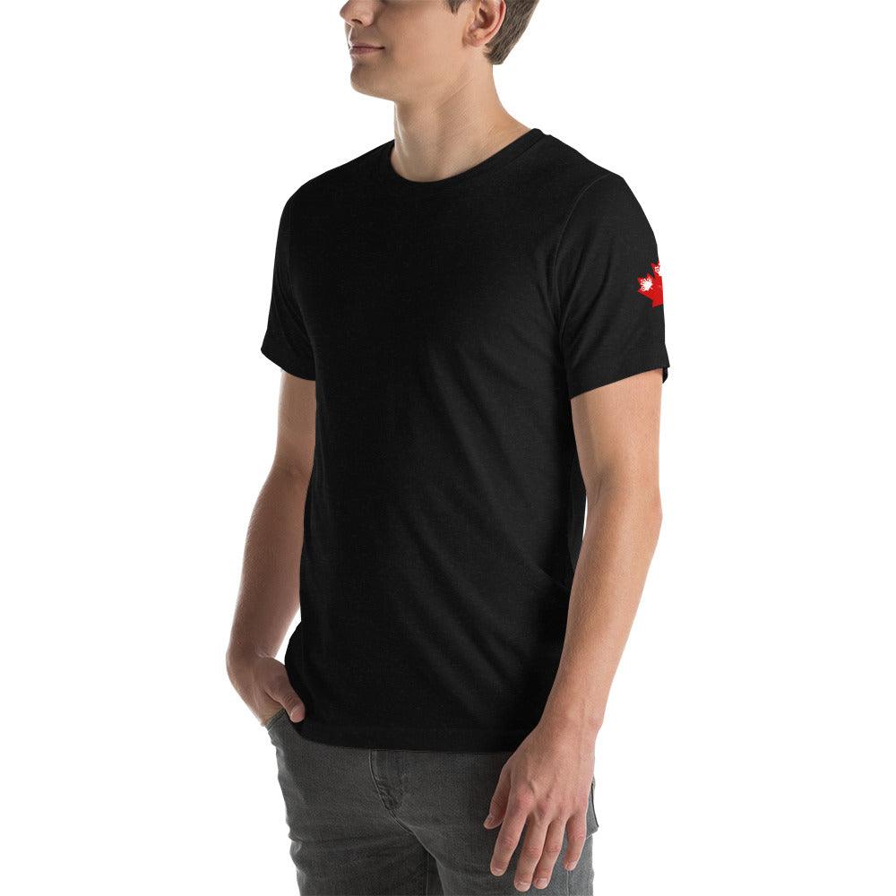 Unisex t-shirt Canada Day Left Arm - Mina's Planet