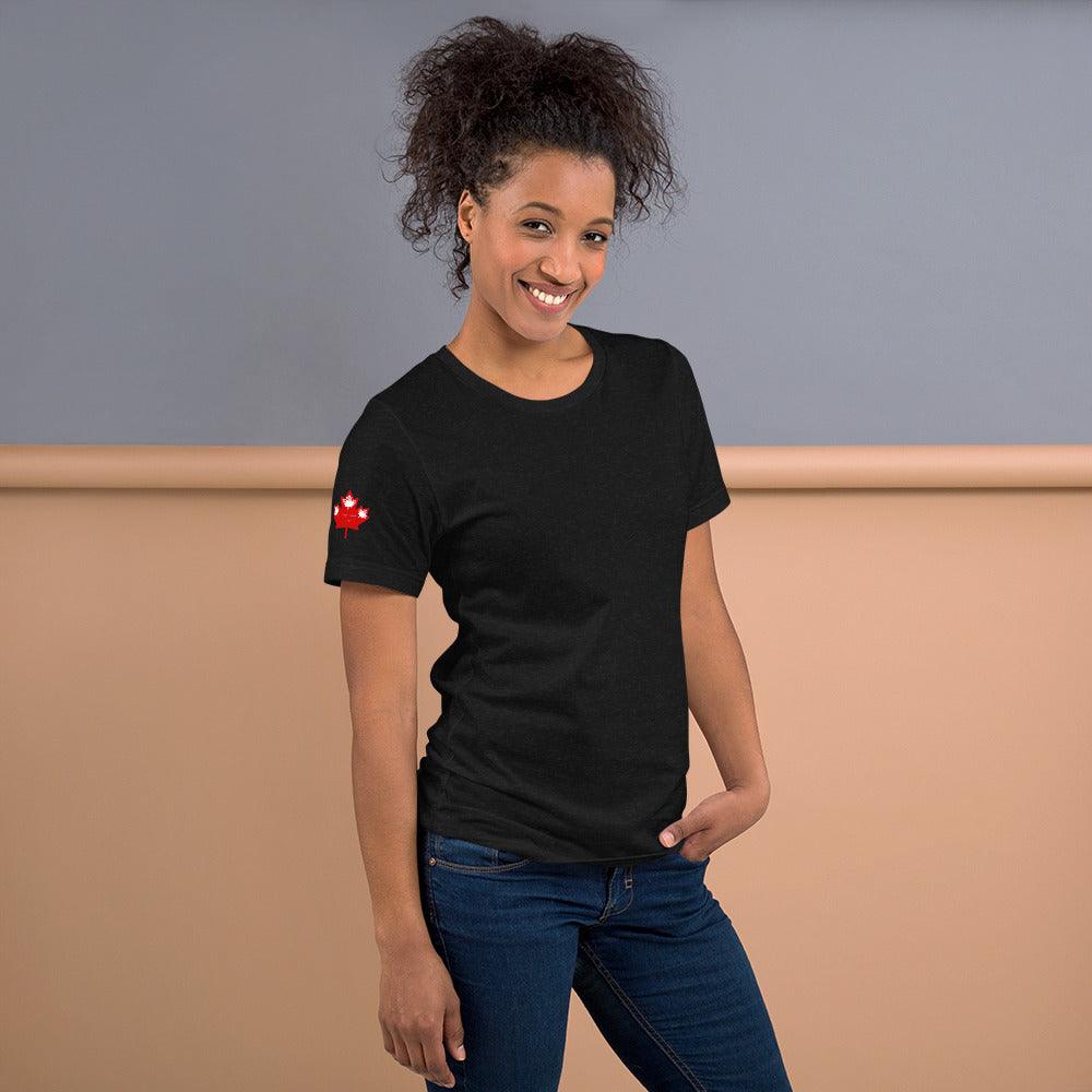 Unisex t-shirt Canada Day Right Arm - Mina's Planet