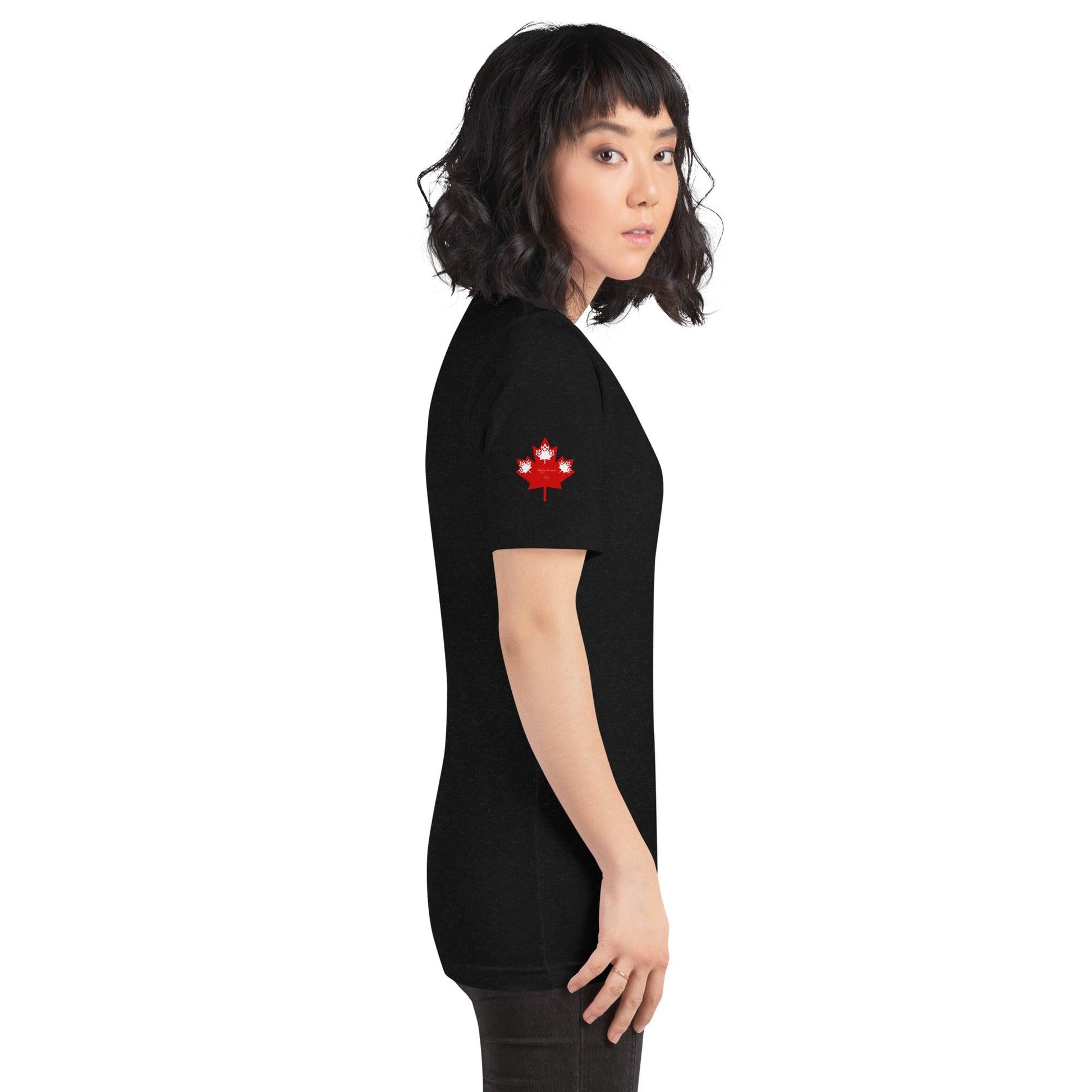 Unisex t-shirt Canada Day Right Arm - Mina's Planet