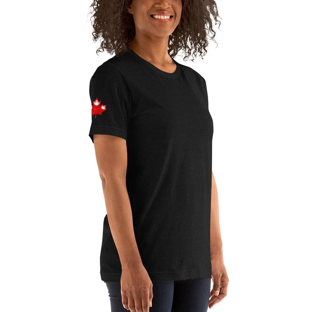 Unisex t-shirt Canada Day Right Arm - Mina's Planet