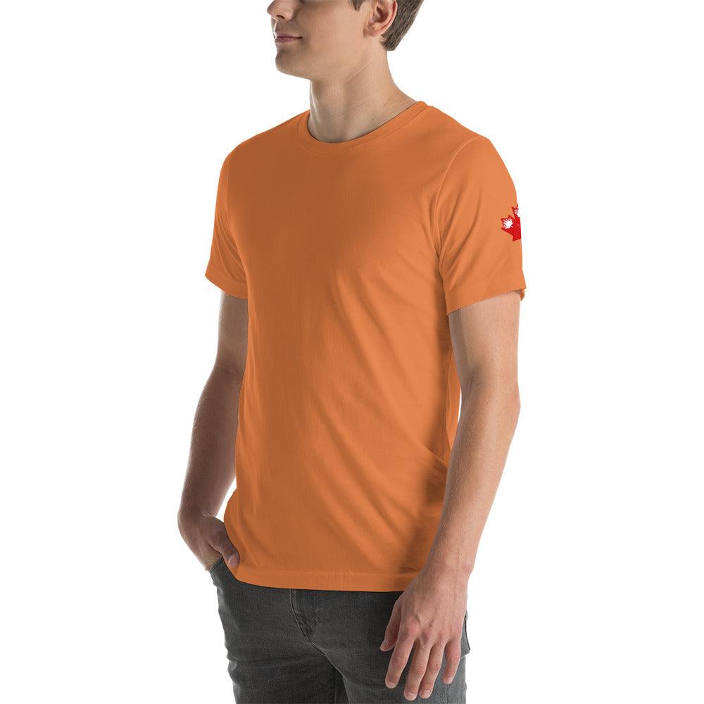 Unisex t-shirt Canada Day Left Arm - Mina's Planet