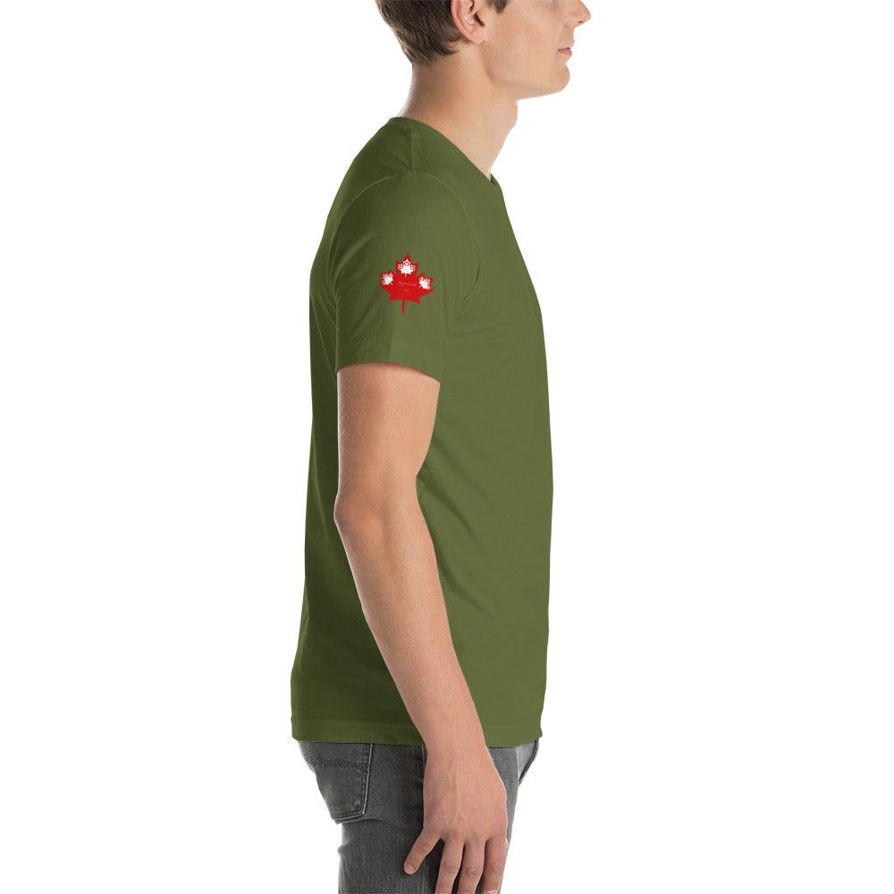 Unisex t-shirt Canada Day Right Arm - Mina's Planet