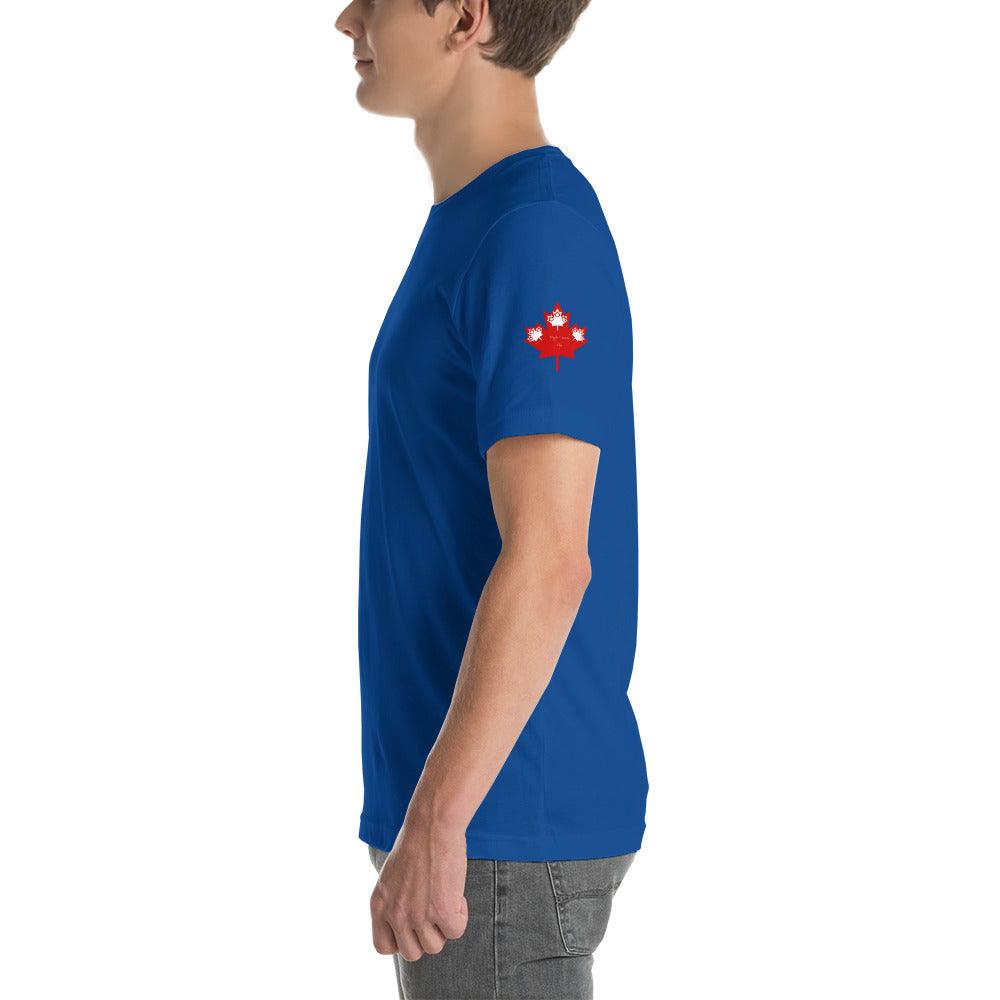 Unisex t-shirt Canada Day Left Arm - Mina's Planet